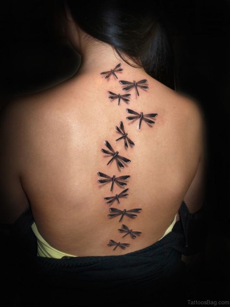60 Amiable Back Tattoos For Women