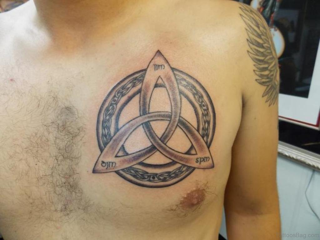 34 Cool Celtic Tattoos On chest