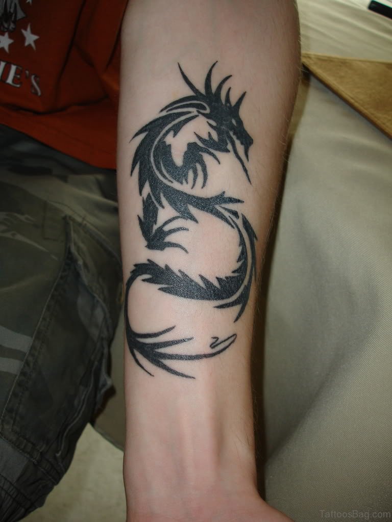 67 Great Dragon Tattoos On Arm