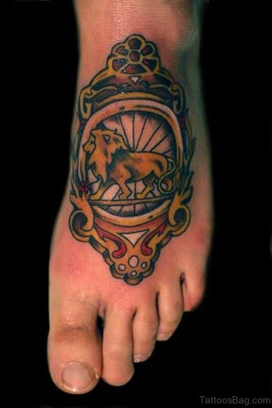 28 Incredible Lion Tattoos On Foot