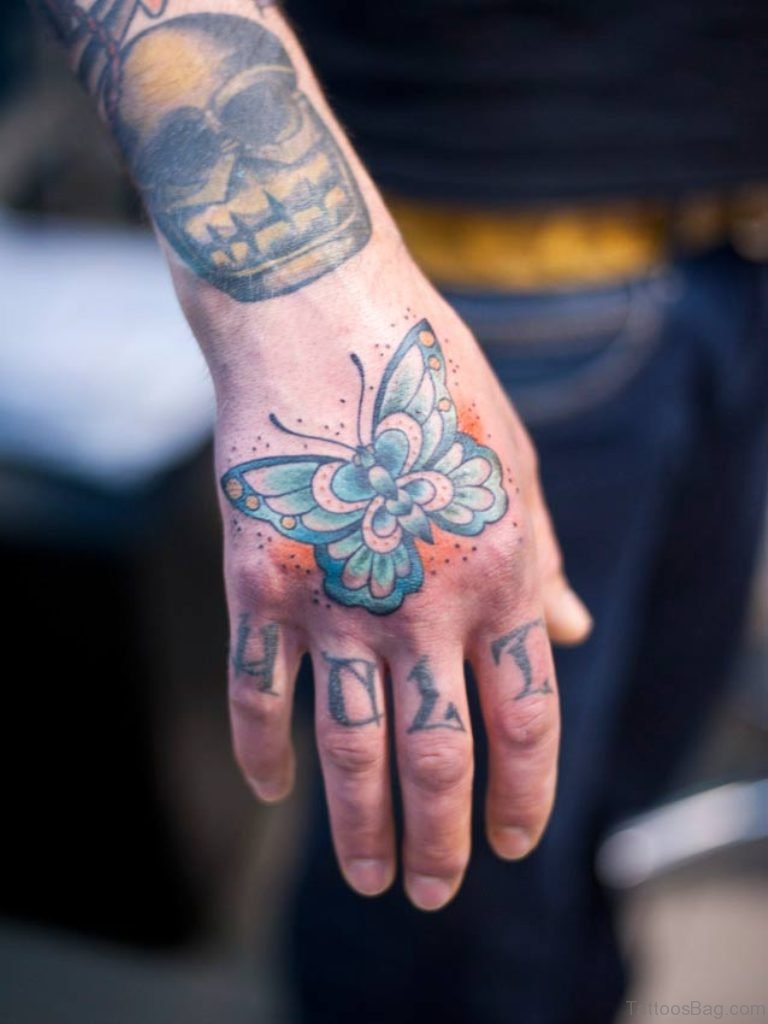 54 Awesome Butterfly Tattoos On Hand