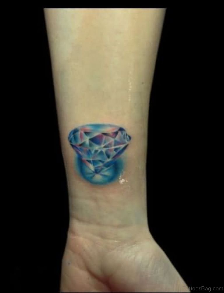 56 Diamond Tattoos On Wrist - Tattoo Designs – 