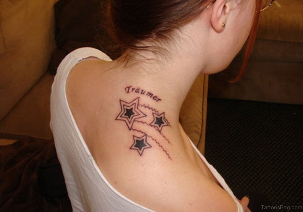 60 Latest Star Tattoo On Shoulder - Tattoo Designs – 