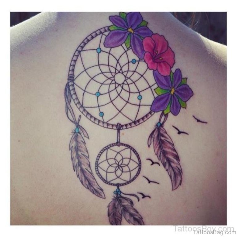 60 Admirable Dreamcatcher Tattoos On Back - Tattoo Designs – 