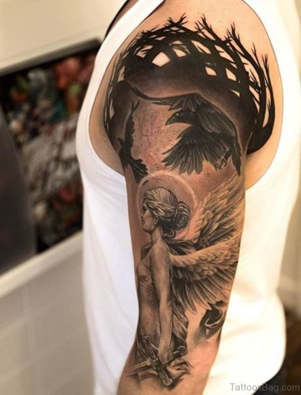 88 Modern Shoulder Tattoos For Men - Tattoo Designs – 