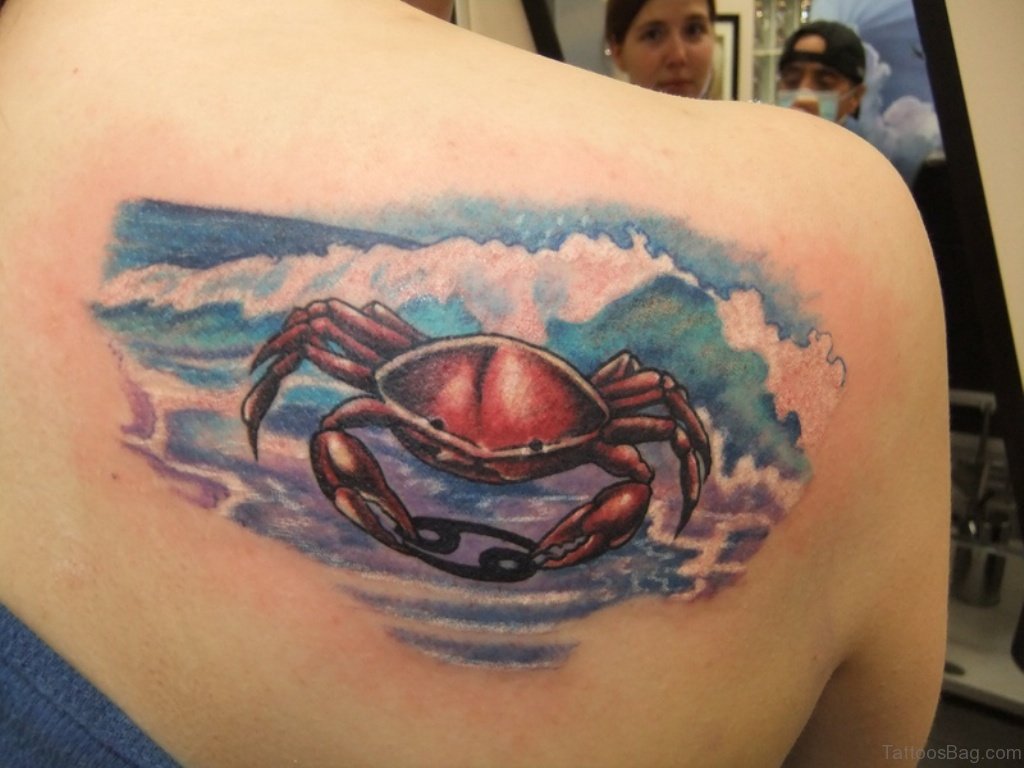 36 Superb Crab Tattoos On Back - Tattoo Designs – TattoosBag.com