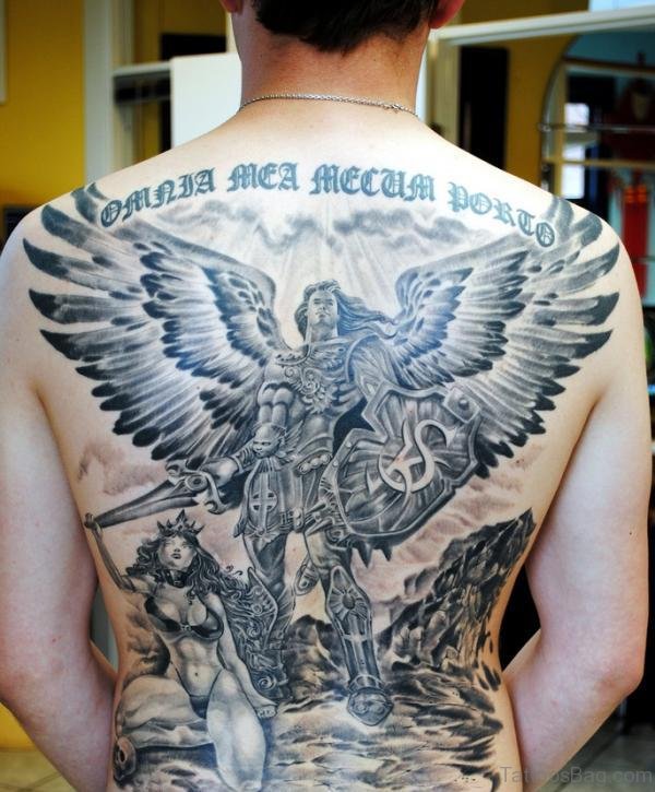 60 Best Angel Tattoosn For Back - Tattoo Designs – 