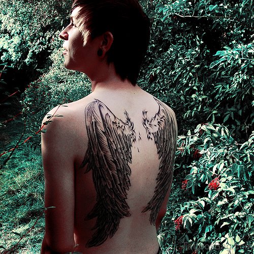60 Best Angel Tattoosn For Back - Tattoo Designs – TattoosBag.com
