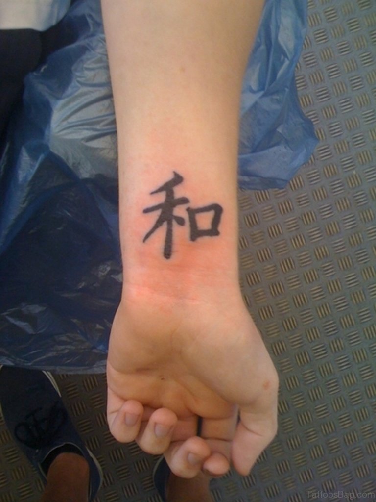 40 Amazing Chinese Symbols Tattoos On Wrist - Tattoo Designs –  