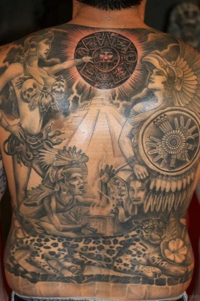 53 Fancy Aztec Tattoos - Tattoo Designs – 