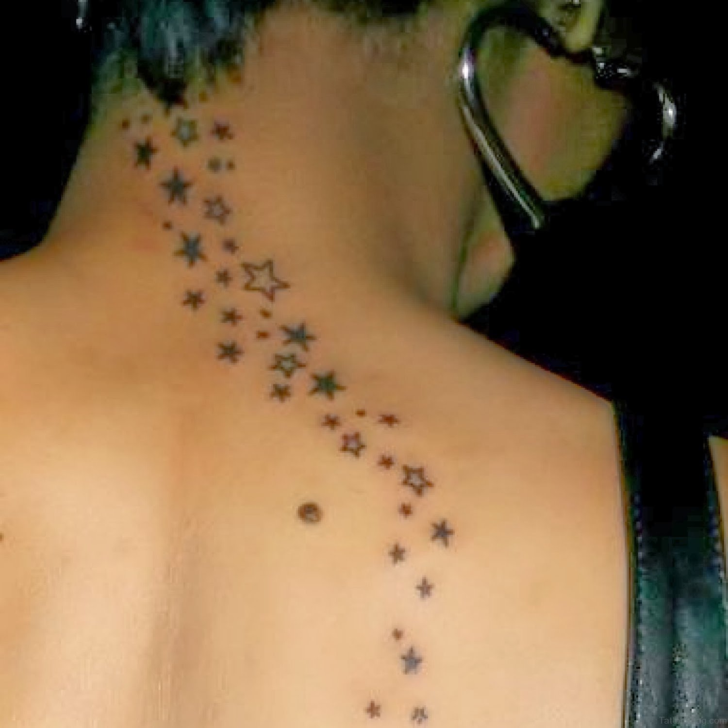 54 Wonderful Star Tattoos On Neck - Tattoo Designs – TattoosBag.com