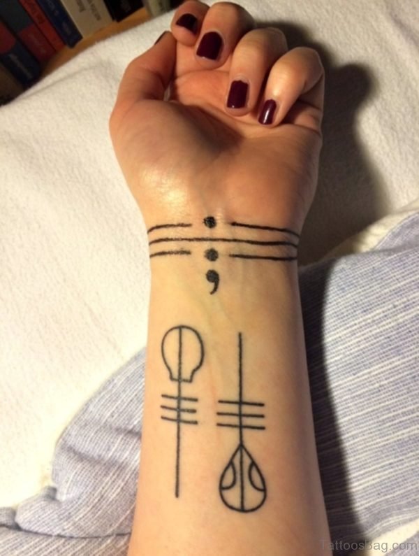 Fantastic Wrist Tattoo.