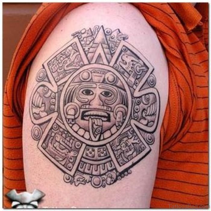 78 Best Aztec Tattoos Design On Shoulder Tattoo Designs