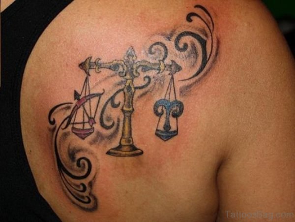 68 Splendid Zodiac Tattoos On Shoulder - Tattoo Designs – 