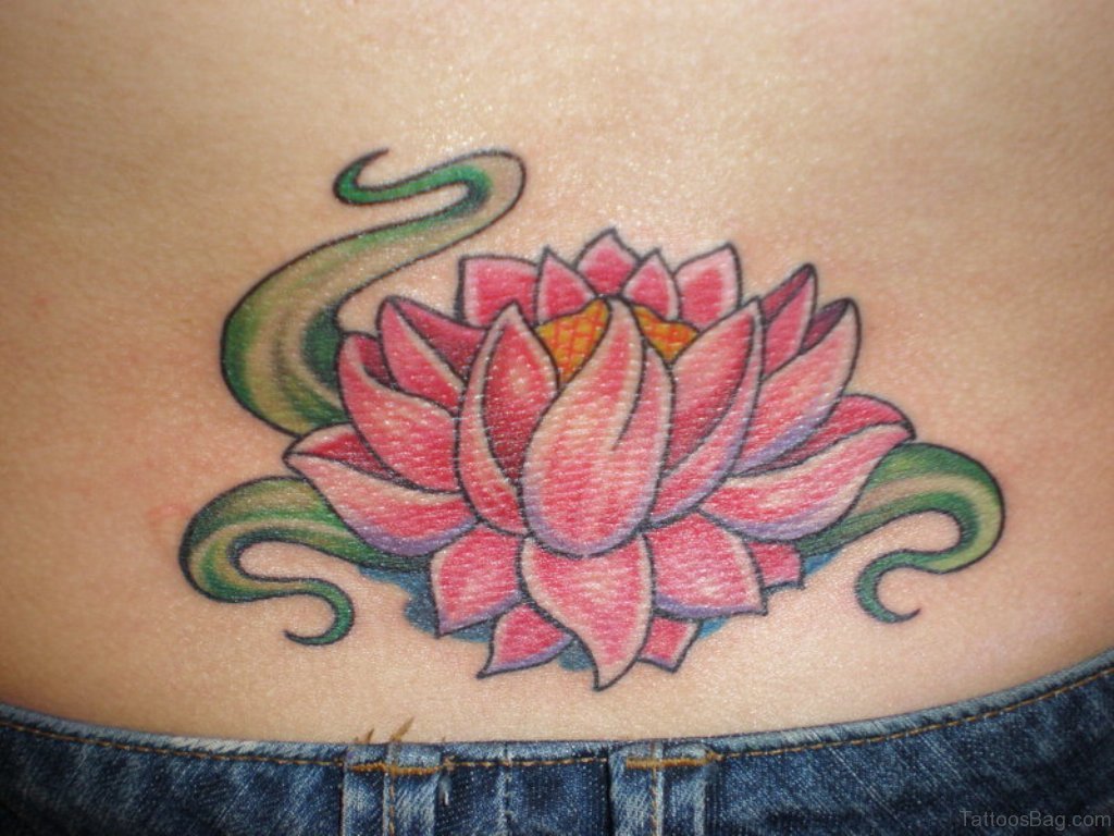 Lotus Flower Tattoo.