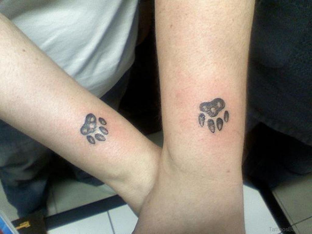 35 Pretty Paw Print Tattoos For Wrist - Tattoo Designs – 