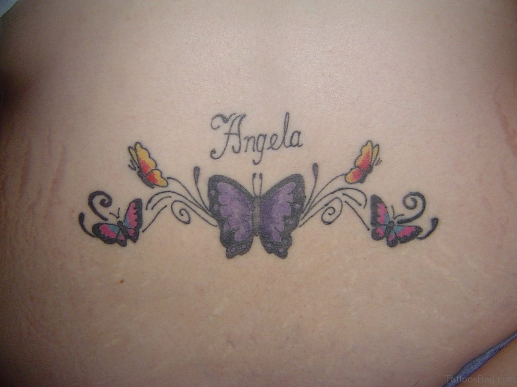 Pretty Butterfly Tattoo.