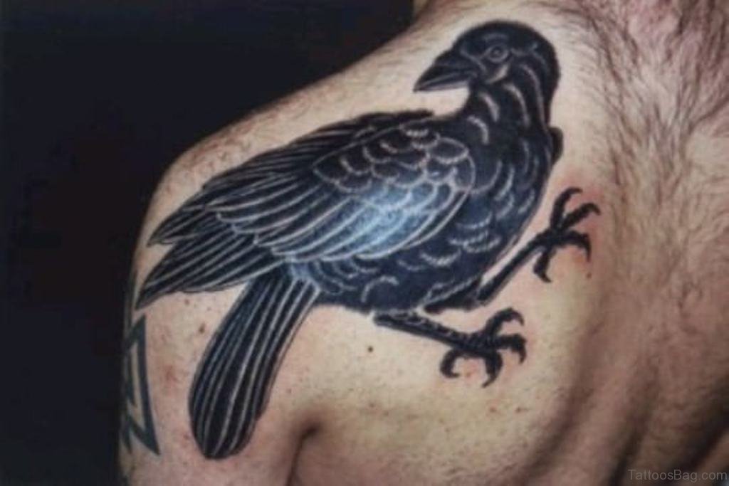 38 Top Crow Tattoos For Back - Tattoo Designs – 