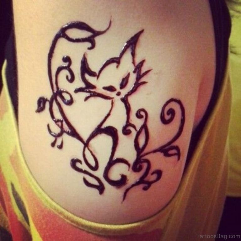 45 Lovely Henna Tattoo On Shoulder - Tattoo Designs – 
