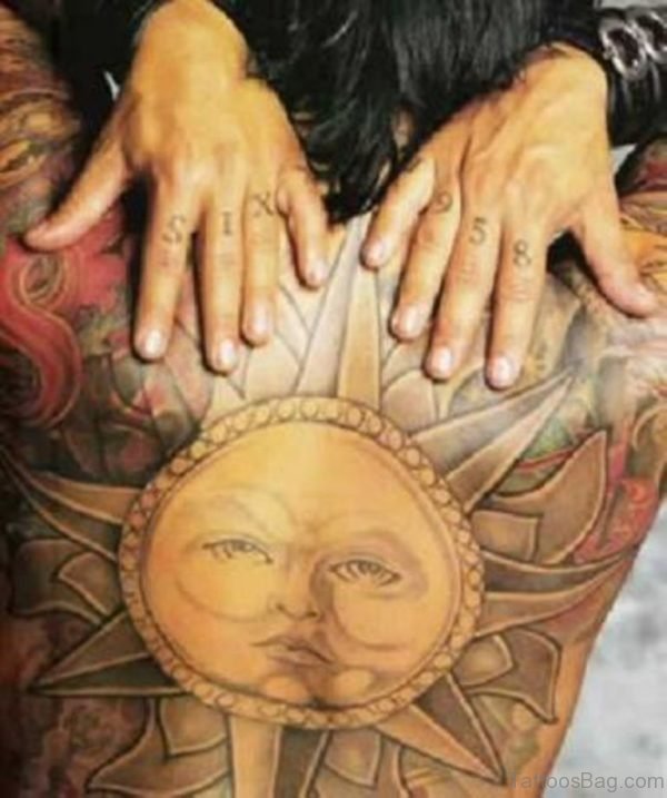 54 Latest Sun Tattoos For Back - Tattoo Designs – 