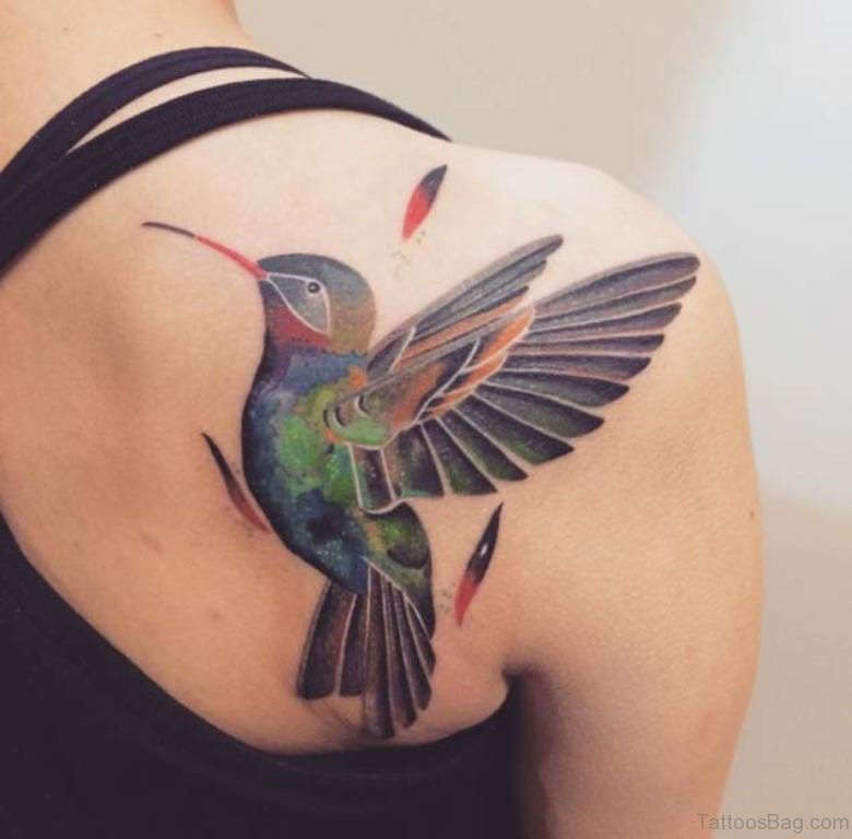 62 Unique Hummingbird Tattoo For Back - Tattoo Designs – 