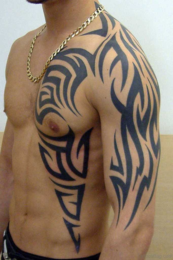 Attractive Tribal Tattoo.