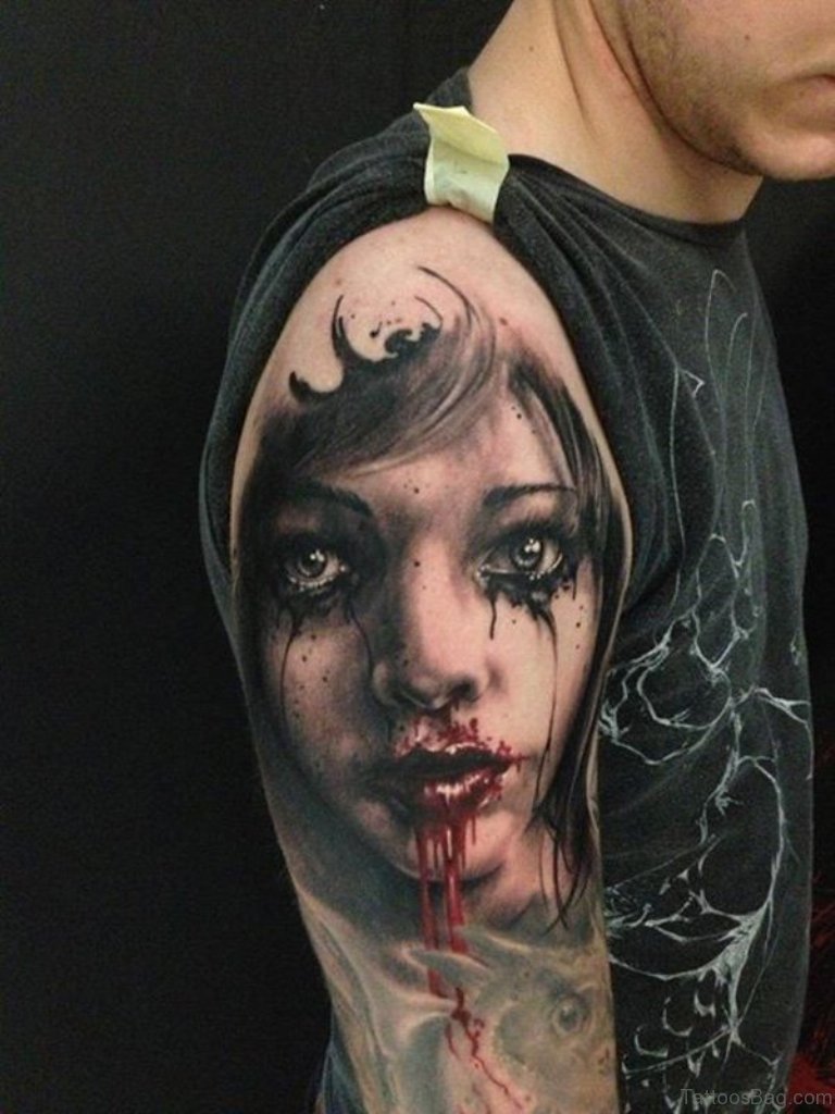 80 New Style Zombie Tattoos For Shoulder - Tattoo Designs – TattoosBag.com
