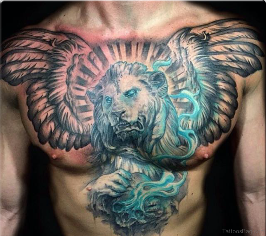 60 Brilliant Lion Tattoos For Chest - Tattoo Designs – 