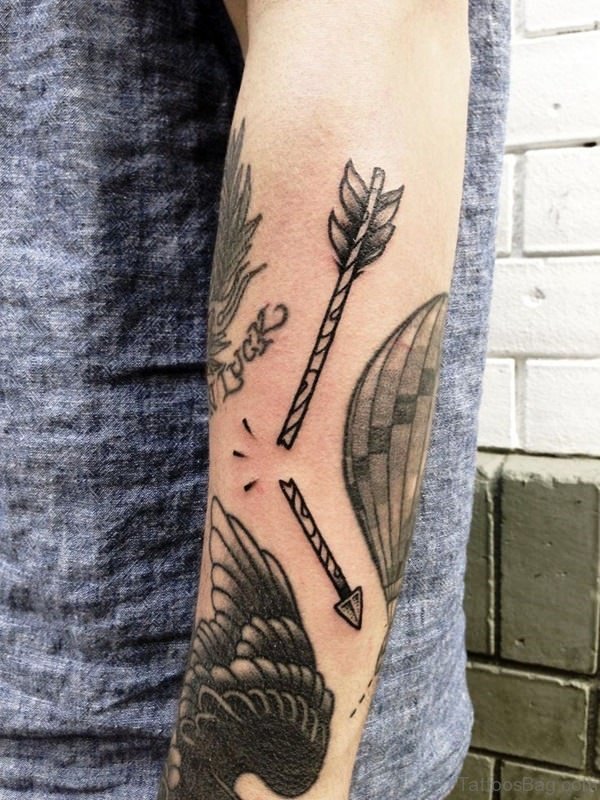 100 Mind Blowing Arrow Tattoos On Arm - Tattoo Designs – 