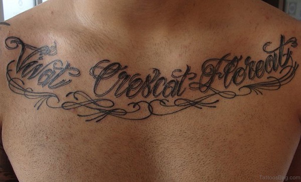 Classy Wording Tattoo.