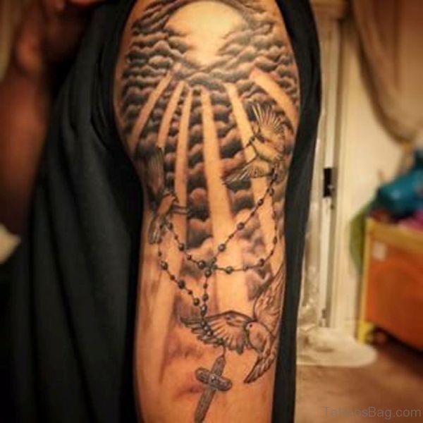 35 Ravishing Cloud Tattoos On Shoulder - Tattoo Designs – TattoosBag.com