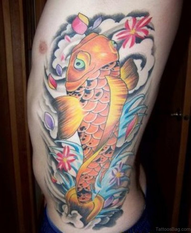 Colorful Fish Tattoo.