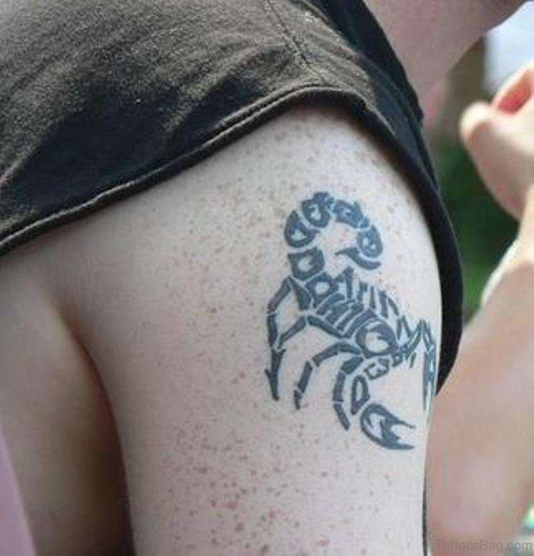 50 Magnificent Scorpion Tattoos On Shoulder - Tattoo Designs –  
