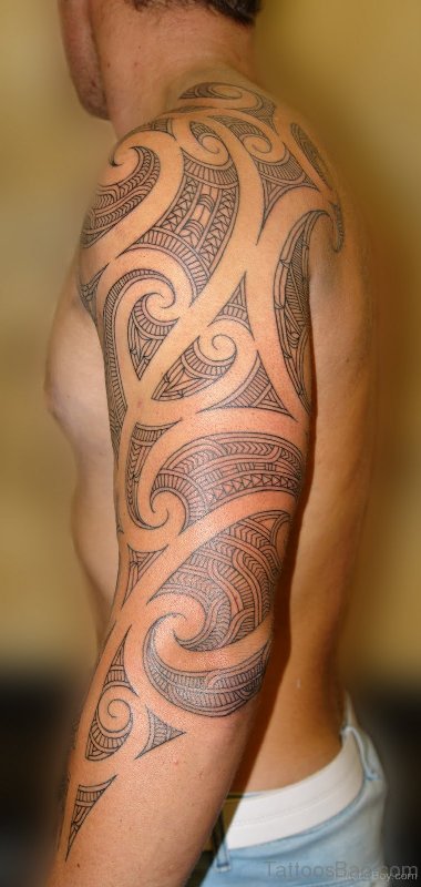 40 Likable Tribal Shoulder Tattoo Designs - Tattoo Designs – 