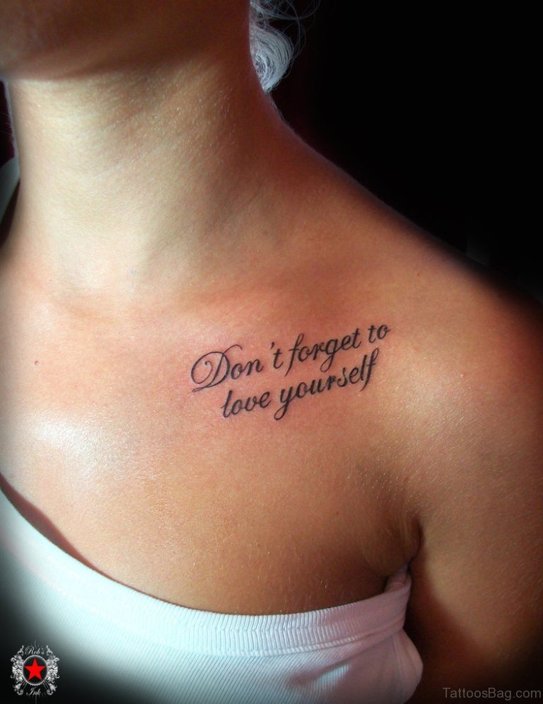 49 Extraordinary Quote Tattoos On Shoulder - Tattoo Designs – TattoosBag.com