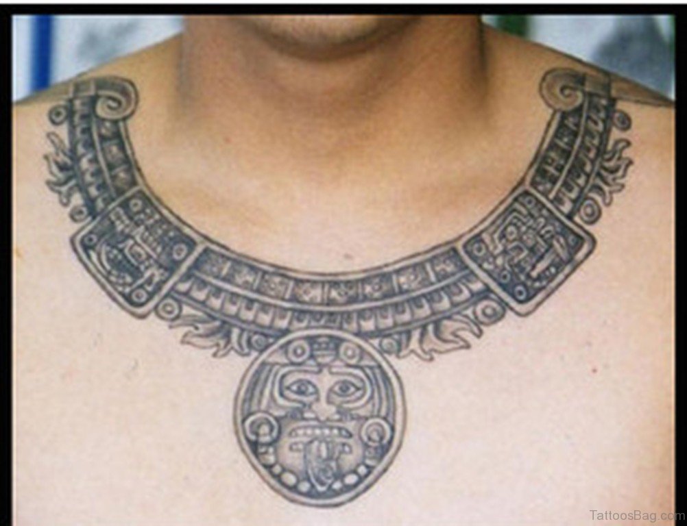 50 Traditional Aztec Tattoos For Chest - Tattoo Designs – TattoosBag.com