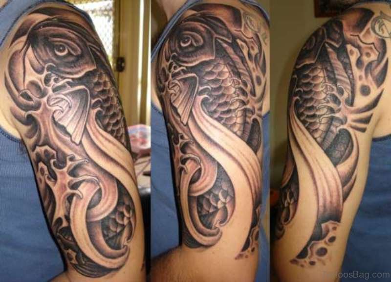 66 Nice Half Sleeve Shoulder Tattoos - Tattoo Designs – TattoosBag.com