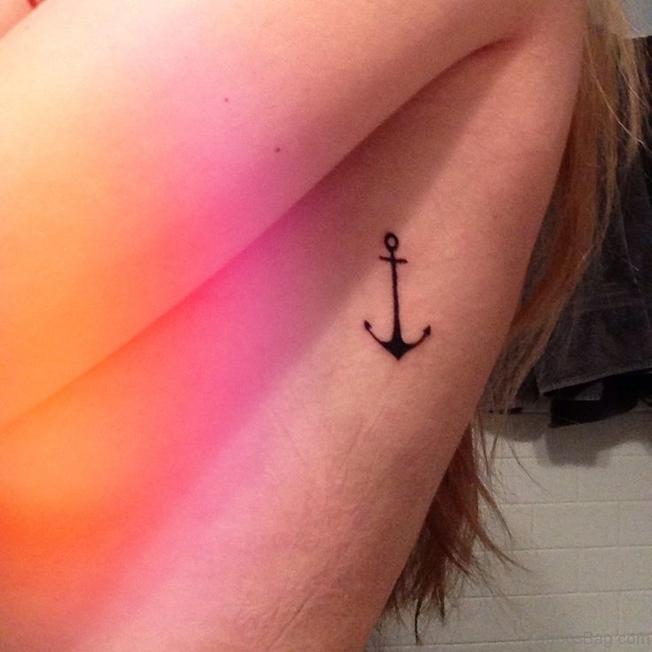 73 Strong Anchor Tattoos For Rib - Tattoo Designs – 