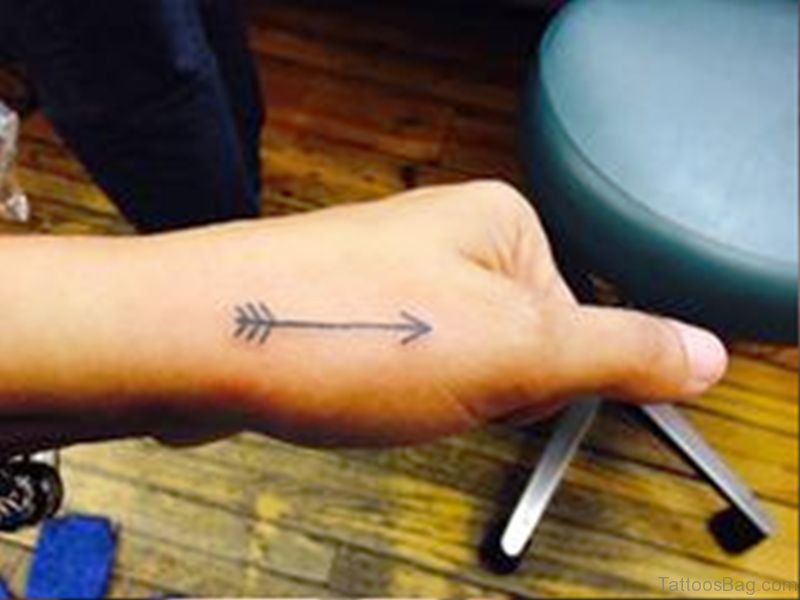 35 Adorable Arrow Tattoo On Hand - Tattoo Designs – TattoosBag.com