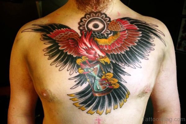 35 Traditional Eagle Tattoos On Neck