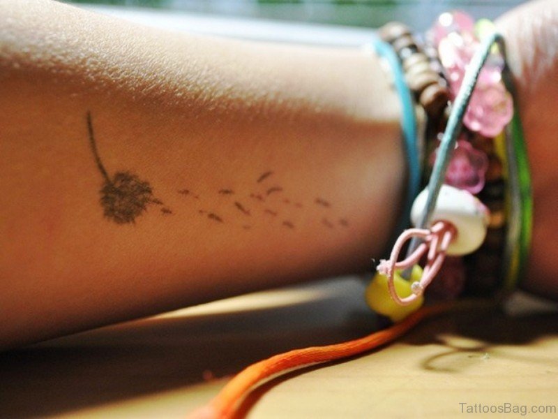 32 Lovely Dandelion Tattoos On Wrist - Tattoo Designs – 