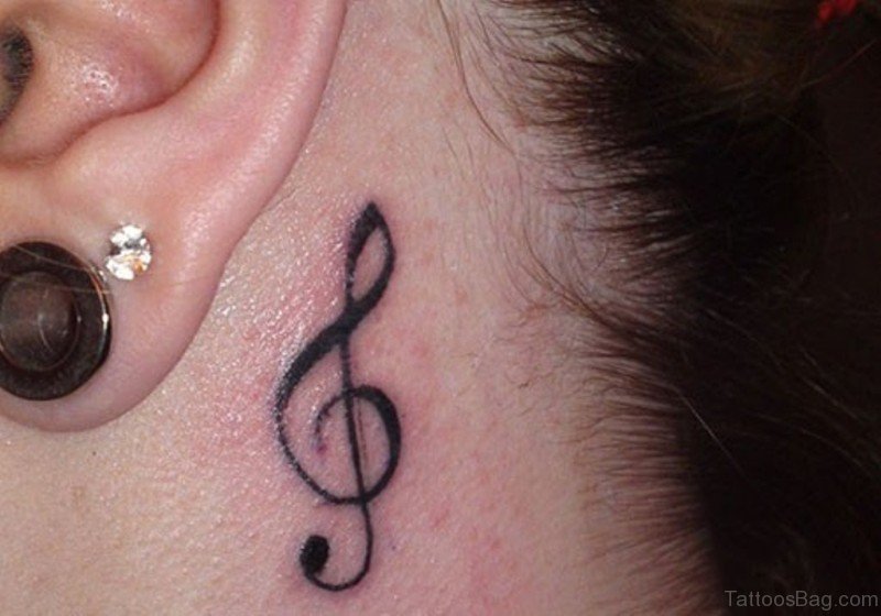 64 Terrific Musical Tattoos On Neck - Tattoo Designs – 