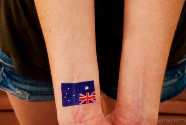 19 Phenomenal Flag Tattoos On Wrist - Tattoo Designs – TattoosBag.com