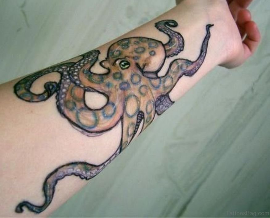 12 Amazing Octopus Wrist Tattoos - Tattoo Designs – TattoosBag.com