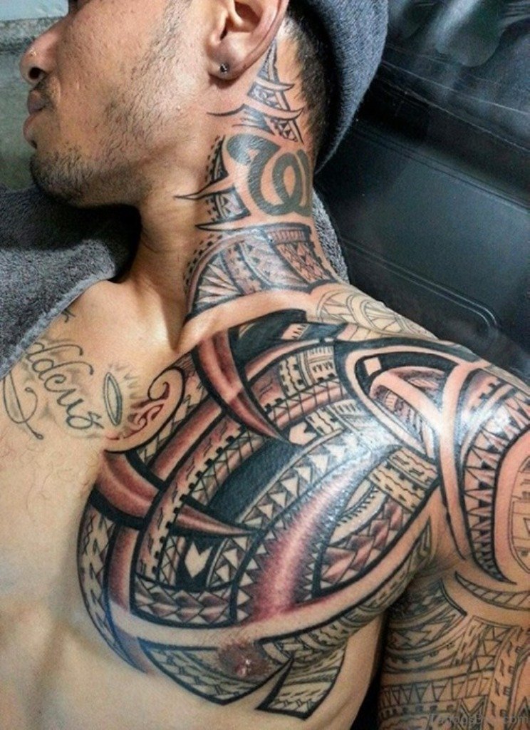 27 Cool Hawaiian Neck Tattoos - Tattoo Designs – 