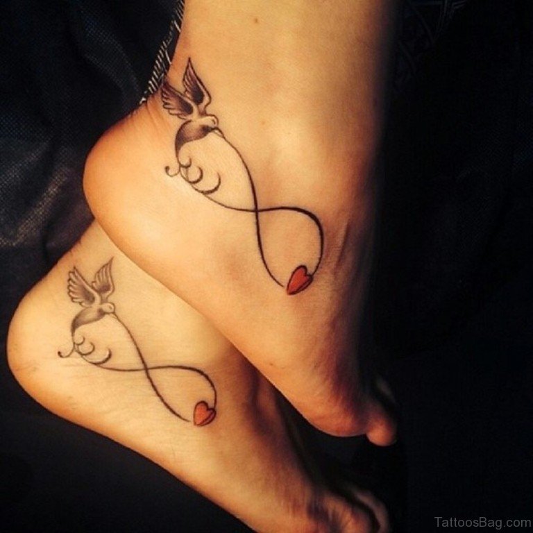 18 Sisters Tattoos On Foot - Tattoo Designs – 