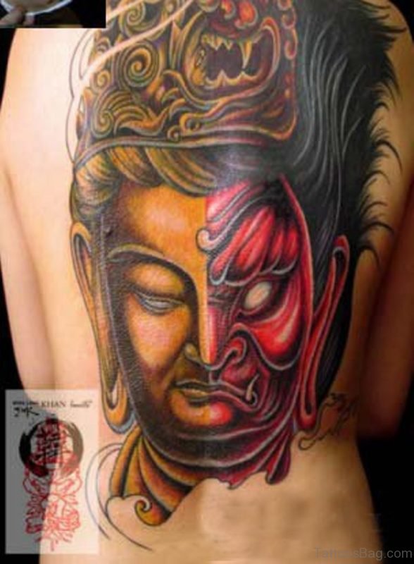 63 Fantastic Buddha Tattoos For Back - Tattoo Designs – 
