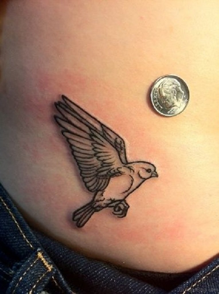 43 Beautiful Birds Tattoos Designs On Waist - Tattoo Designs –  