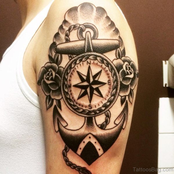 61 Amazing Nautical Shoulder Tattoos - Tattoo Designs – 