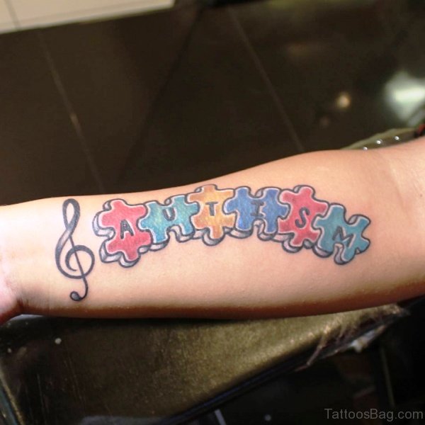 40 Mind Blowing Autism Tattoos On Wrist - Tattoo Designs – TattoosBag.com